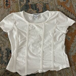 White shirt from tillies size large